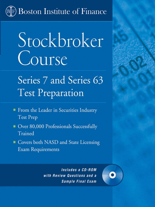Title details for The Boston Institute of Finance Stockbroker Course by Boston Institute of Finance - Available